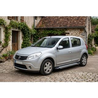 Boční nášlapy Rainbow (2 ks, hliník) Dacia Sandero 2007–2013 fotografie 1