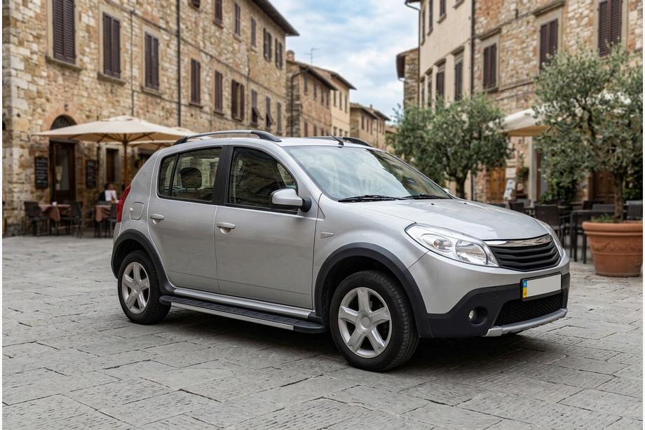 Renault Sandero 2007–2013 Boční nášlapy Duru (2 ks, hliník) Image