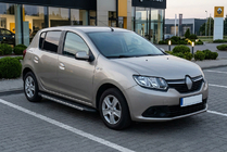 Dacia Sandero 2013–2020 Boční nášlapy Duru (2 ks, hliník) fotografie 1