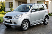 Daihatsu Terios 2006–2017 Boční nášlapy Line (2 ks, hliník) fotografie 1