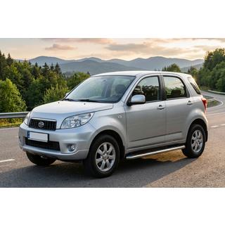 Boční prahy Maydos V1 (2 ks, hliník ↗ nerez) Daihatsu Terios 2006–2017 fotografie 1