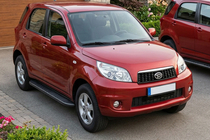 Daihatsu Terios 2006–2017 Boční prahy Bosphorus Black (2 ks, hliník) fotografie 2