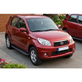 Boční prahy Bosphorus Black (2 ks, hliník) Daihatsu Terios 2006–2017 fotografie 2