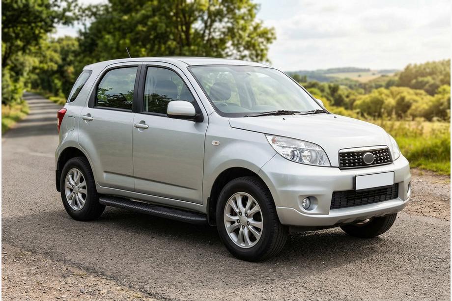 Daihatsu Terios 2006–2017 Boční prahy Bosphorus Black (2 ks, hliník) Image