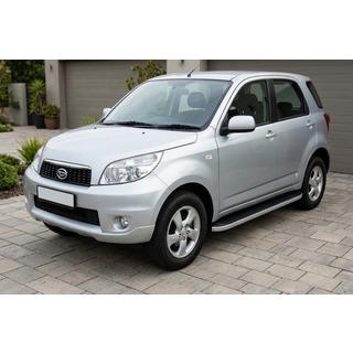 Boční prahy Tayga Grey (2 ks, hliník) Daihatsu Terios 2006–2017 fotografie 1