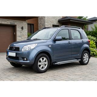 Boční nášlapy Rainbow (2 ks, hliník) Daihatsu Terios 2006–2017 fotografie 1