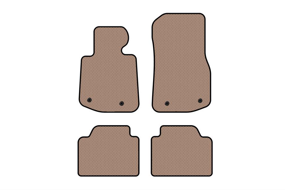 BMW řada 4 F32/F33/F36 2012–2020 Gumové autokoberce Carsuit V2 (Béžová) Image
