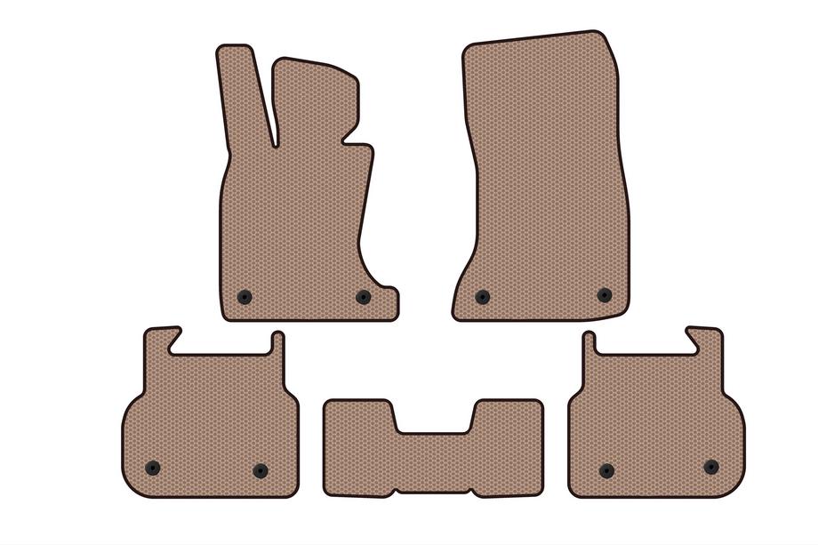 BMW řady 7 F01/F02 2008–2015 Gumové autokoberce Carsuit (pro F01, béžové) Image