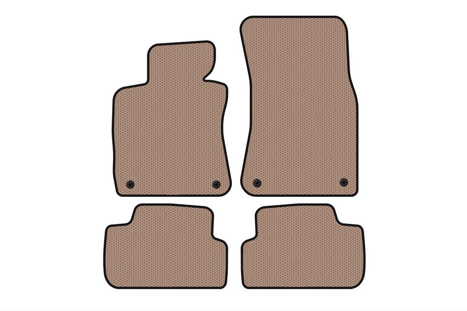 BMW řady 6 E63/E64 2003–2010 Gumové autokoberce Carsuit (béžové) Image