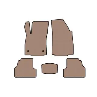 Gumové autokoberce Carsuit (béžové) Buick Encore 2013–2019 fotografie 1