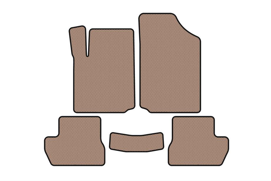 Citroen C-2 2003–2009 Gumové autokoberce Carsuit (béžové) Image