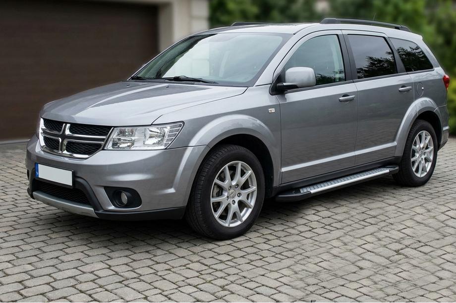 Dodge Journey 2008–2020 Boční nášlapy Allmond Grey (2 ks, hliník) Image