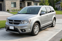 Dodge Journey 2008–2020 Boční nášlapy Allmond Black (2 ks, hliník) fotografie 1