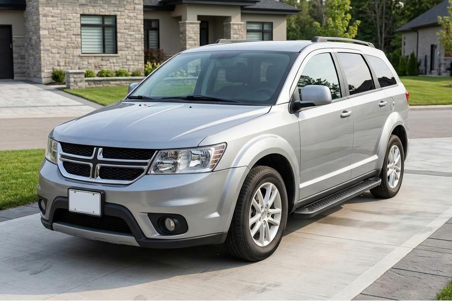 Dodge Journey 2008–2020 Boční nášlapy Allmond Black (2 ks, hliník) Image