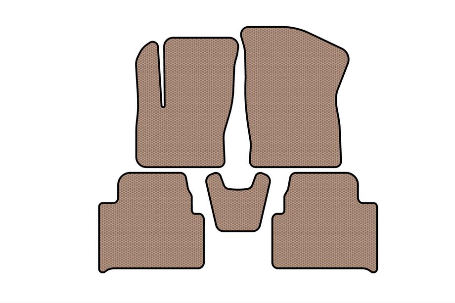 Ford C-Max 2004–2010 Gumové autokoberce Carsuit (béžové) Image