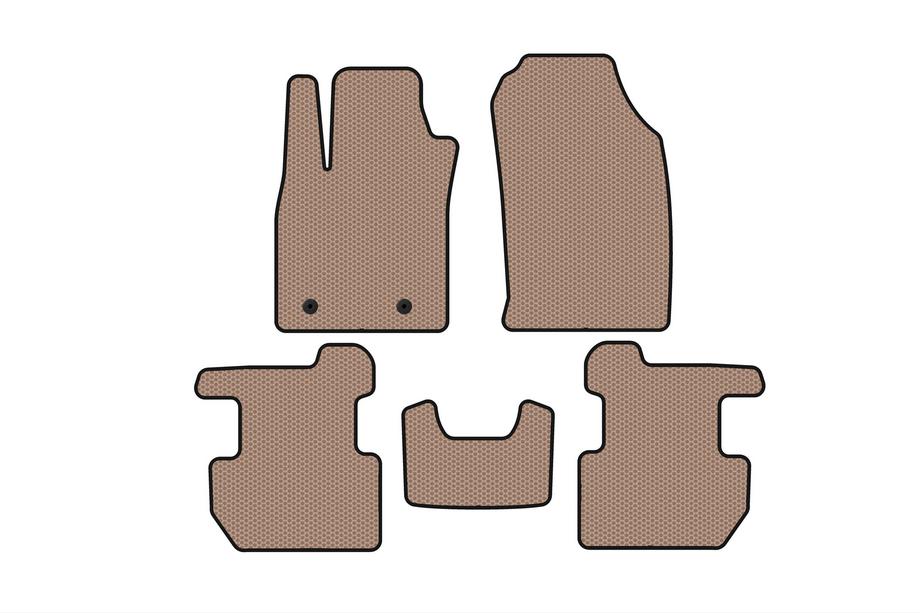 Ford EcoSport 2013–2022 Gumové koberečky Carsuit (2018-2022, béžové) Image