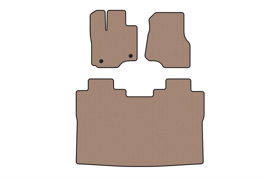 Ford F-150 2014–2021 Gumové autokoberce Carsuit (Raptor, béžové) Image