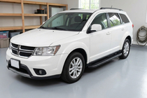 Dodge Journey 2008–2020 Boční prahy Bosphorus Black (2 ks, hliník) fotografie 1