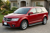 Dodge Journey 2008–2020 Boční prahy Tayga Grey (2 ks, hliník) fotografie 1
