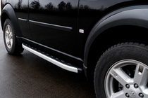 Dodge Nitro 2006–2011 Boční nášlapy Fullmond (2 ks, hliník) fotografie 1