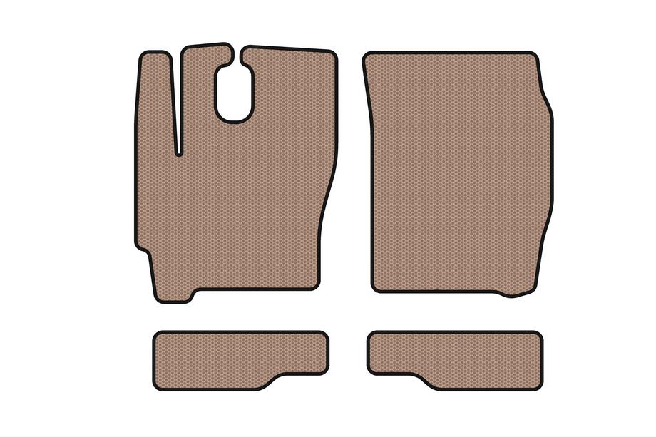 Iveco Eurocargo 2002–2008 Gumové autokoberce Carsuit (béžové) Image