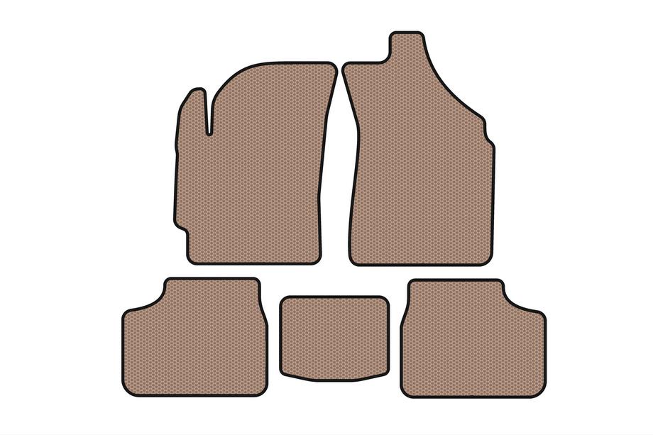 Daewoo Matiz 1998–2008 Gumové autokoberce Carsuit (béžové) Image
