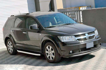 Fiat Freemont 2011–2016 Boční nášlapy Fullmond (2 ks, hliník) fotografie 1