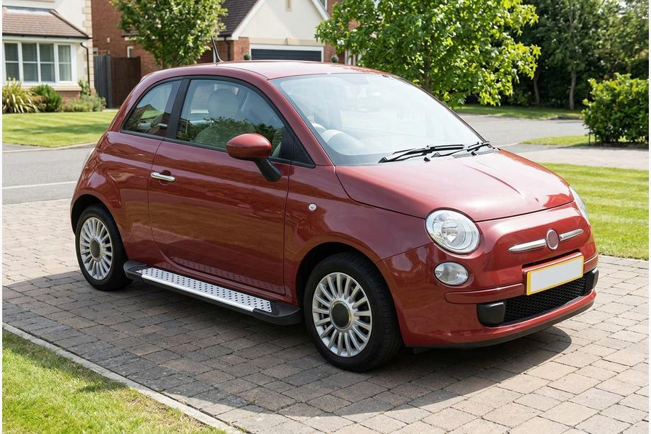 Fiat 500/500L 2013–2022 Boční nášlapy Allmond Grey (2 ks, hliník) Image