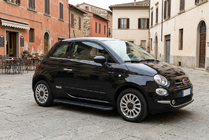 Fiat 500/500L 2013–2022 Boční prahy Bosphorus Black (2 ks, hliník) fotografie 1