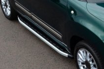 Fiat 500/500L 2013–2022 Boční nášlapy Fullmond (2 ks, hliník) fotografie 2