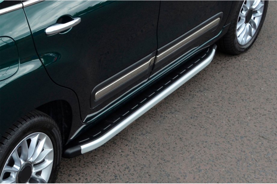 Fiat 500/500L 2013–2022 Boční nášlapy Fullmond (2 ks, hliník) Image