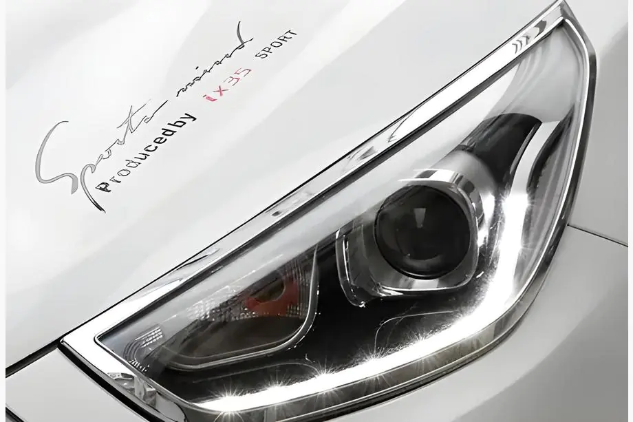 Hyundai IX-35 2010–2015 Chromové rámečky světlometů (2013-2015, 2 ks, plast) Image
