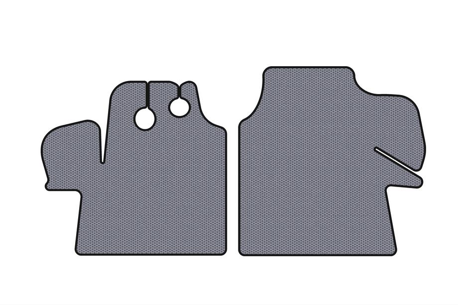Fiat Ducato 1995–2006 Gumové autokoberce Carsuit (2002-2006, šedé) Image