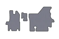 Renault Master 1998–2010 Gumové autokoberce Carsuit (1998-2003, šedé) fotografie 1