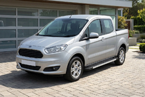 Ford Courier 2014–2023 Boční nášlapy RedLine V1 (2 ks, hliník) fotografie 1