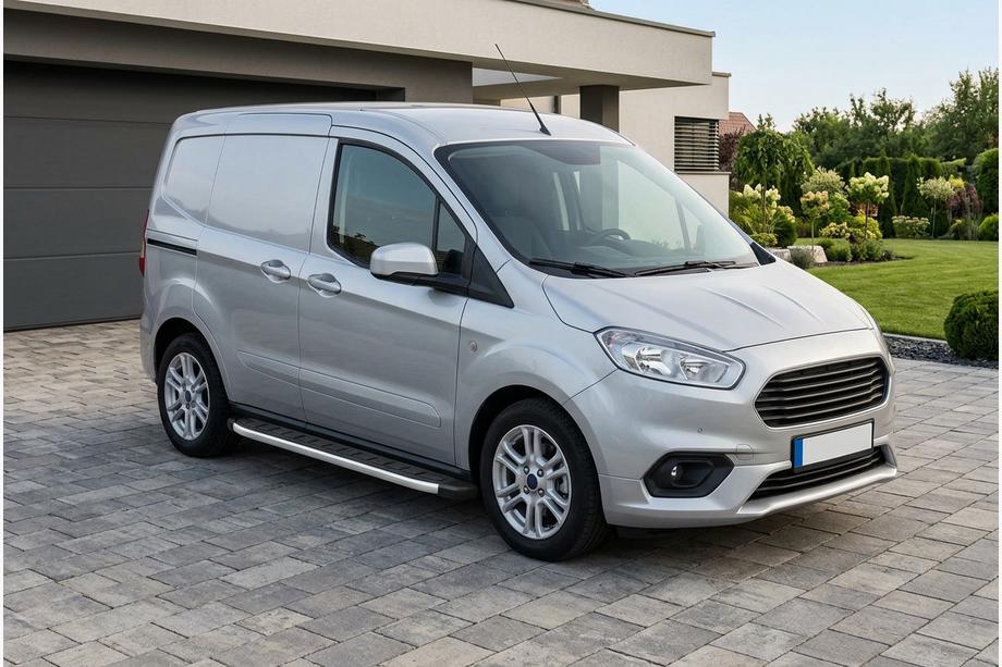 Ford Courier 2014–2023 Boční nášlapy Fullmond (2 ks, hliník) Image