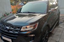 Ford Explorer 2011–2019 Boční nášlapy Allmond Black (2 ks, hliník) fotografie 6