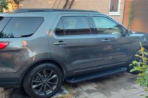 Ford Explorer 2011–2019 Boční nášlapy Allmond Black (2 ks, hliník) fotografie 3