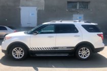Ford Explorer 2011–2019 Boční nášlapy Sunrise (2 ks, hliník) fotografie 6