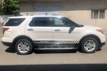 Ford Explorer 2011–2019 Boční nášlapy Sunrise (2 ks, hliník) fotografie 5