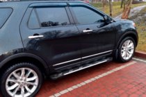 Ford Explorer 2011–2019 Boční nášlapy Sunrise (2 ks, hliník) fotografie 2