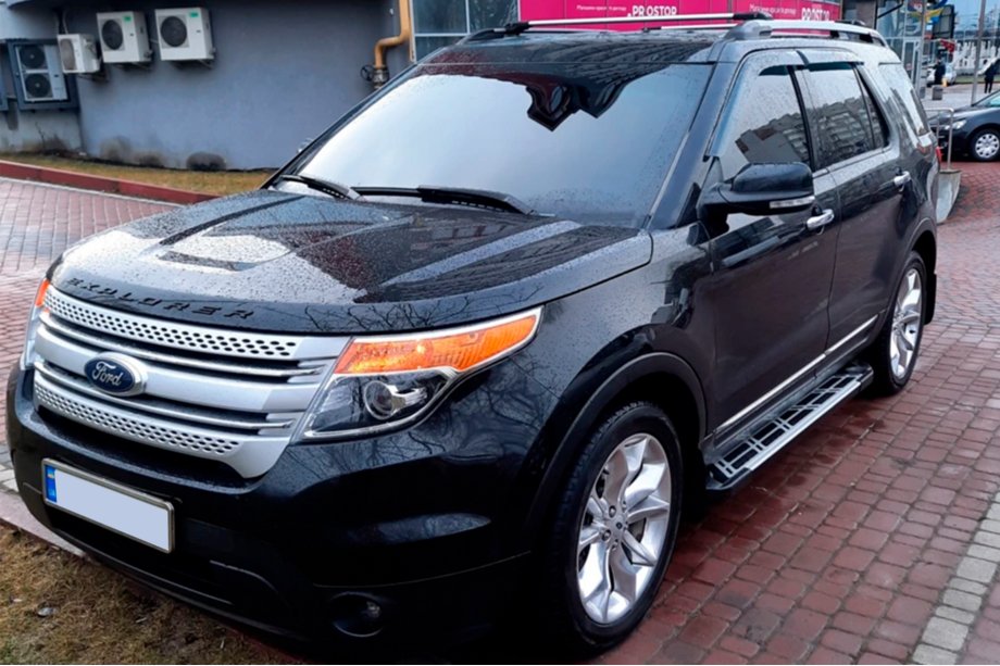 Ford Explorer 2011–2019 Boční nášlapy Sunrise (2 ks, hliník) Image