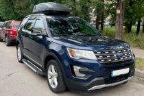 Ford Explorer 2011–2019 Boční prahy RedLine V1 (2 ks, hliník) fotografie 1