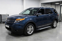 Ford Explorer 2011–2019 Boční nášlapy Line (2 ks, hliník) fotografie 1
