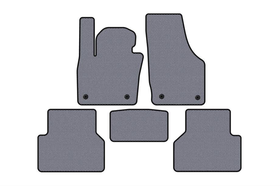Audi Q3 2011–2019 Gumové autokoberce Carsuit (šedé) Image