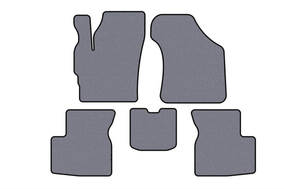 Chery QQ 2003–2022 Gumové autokoberce Carsuit (šedé) Image