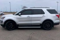 Ford Explorer 2011–2019 Boční nášlapy Fullmond (2 ks, hliník) fotografie 5