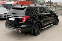 Ford Explorer 2011–2019 Boční nášlapy Fullmond (2 ks, hliník) fotografie 8