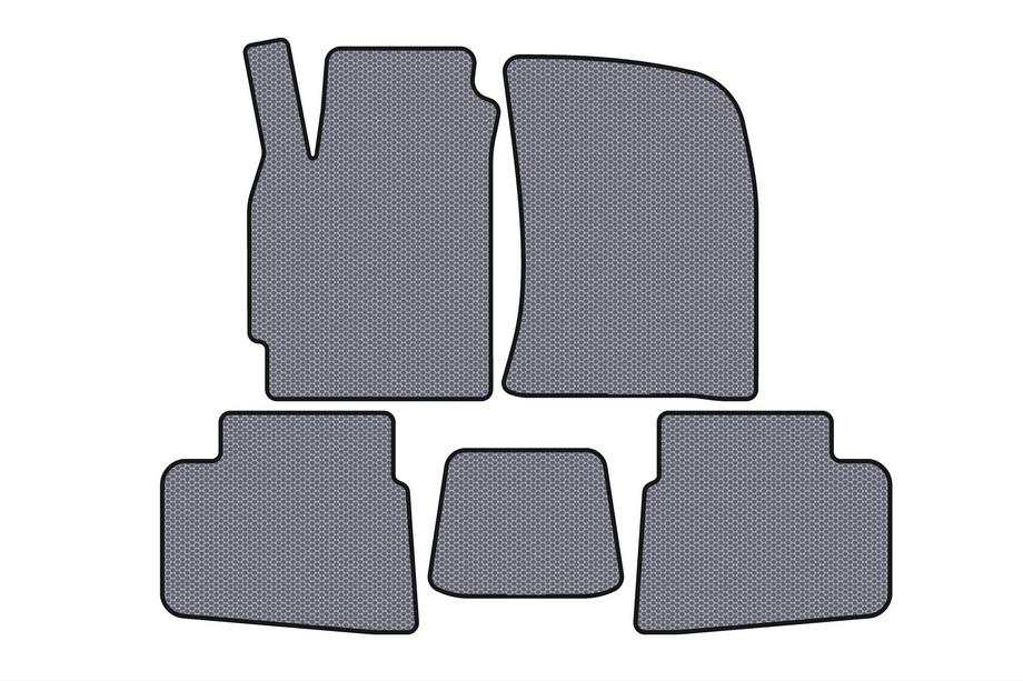 Chevrolet Evanda 2000–2006 Gumové autokoberce Carsuit (šedé) Image