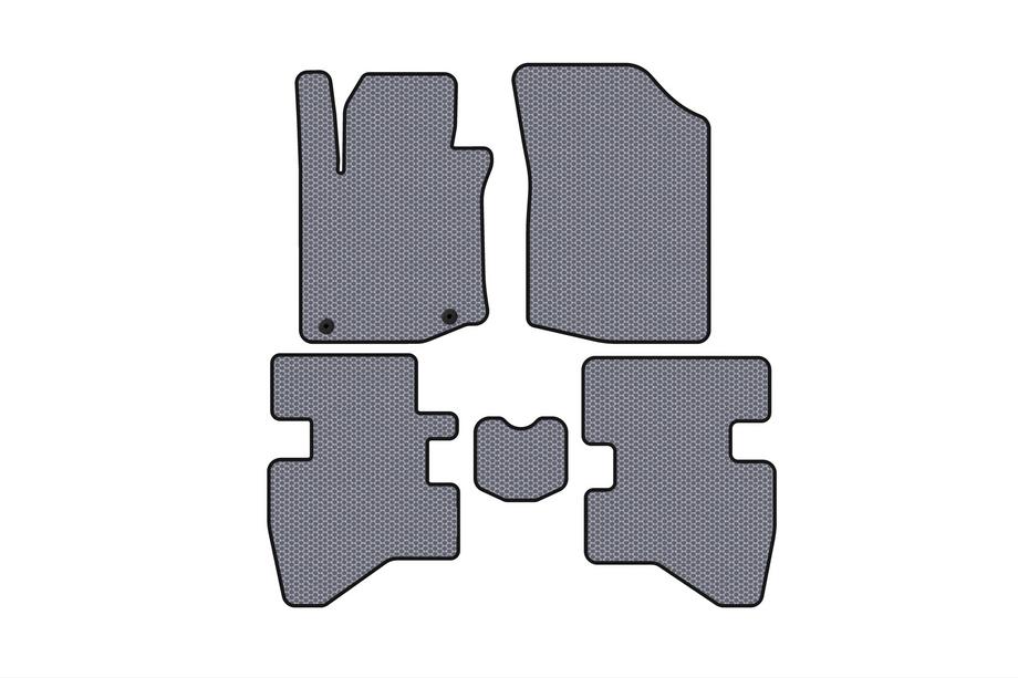 Citroen C-1 2005–2014 Gumové autokoberce Carsuit (HB, šedé) Image